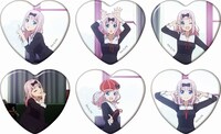 「チカダンス ハート型キャラバッジコレクション」
