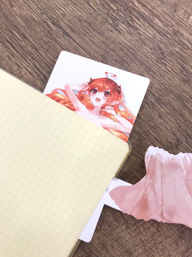 “脱衣しおり”のイメージ。