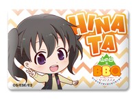 「『ヤマノススメ サードシーズン』バーベキューパーティーin山の日」で販売される「トレーディングイベントピンバッジ」。
