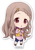 「『ヤマノススメ サードシーズン』バーベキューパーティーin山の日」で販売される「SDステッカー」。