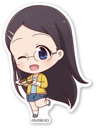 「『ヤマノススメ サードシーズン』バーベキューパーティーin山の日」で販売される「SDステッカー」。