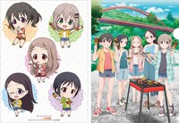 「『ヤマノススメ サードシーズン』バーベキューパーティーin山の日」で販売されるクリアファイル」。
