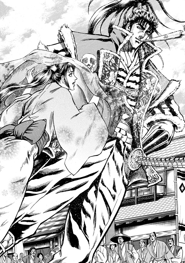 「前田慶次 かぶき旅」1巻より。