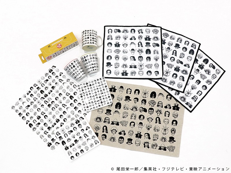 「ASOKO de ONE PIECE」buggyデザインのアイテム。