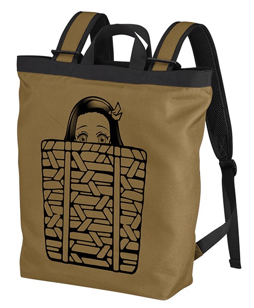 「籠の中の禰豆子 2wayバックパック」