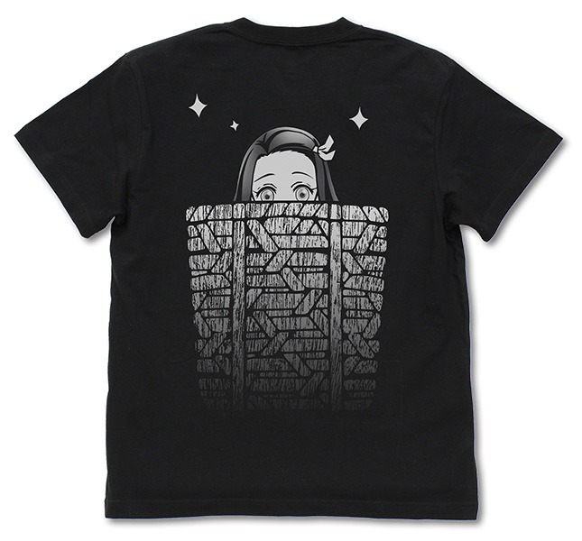 「籠の中の禰豆子 Tシャツ」背面