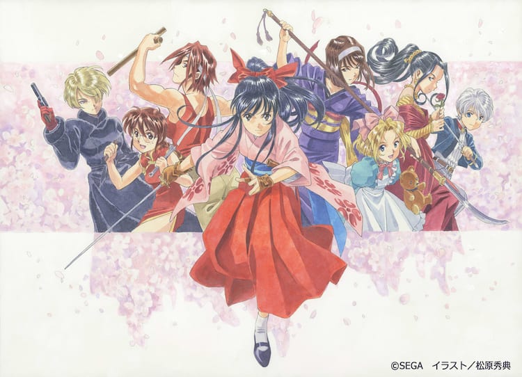 松原秀典の「サクラ大戦」原画展、今夏は東京・大阪で計7日間開催 