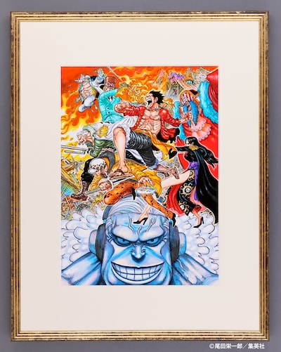 劇場版「ONE PIECE STAMPEDE」複製原画 (c)尾田栄一郎/集英社