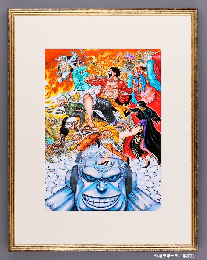 劇場版「ONE PIECE STAMPEDE」複製原画 (c)尾田栄一郎/集英社