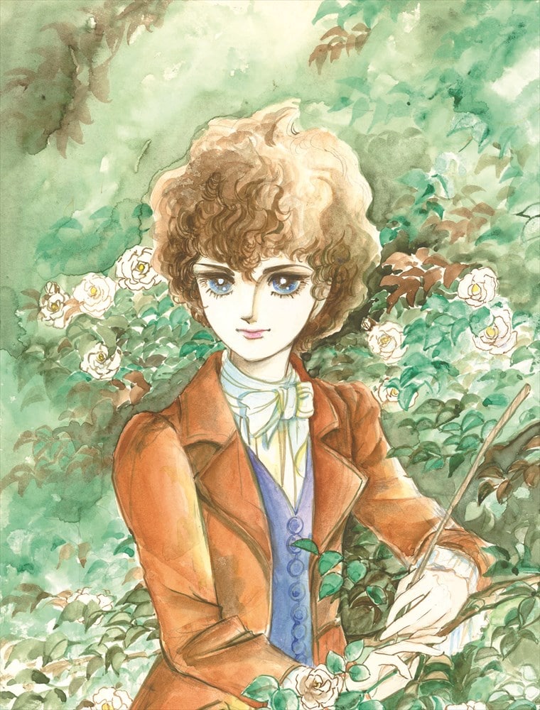 萩尾望都　ポーの一族　エヴァンズの遺書　40周年記念原画展 ポーの一族」シリーズより、「エヴァンズの遺書（1975）」。 [画像