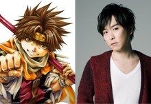 孫悟空役の保志総一朗。