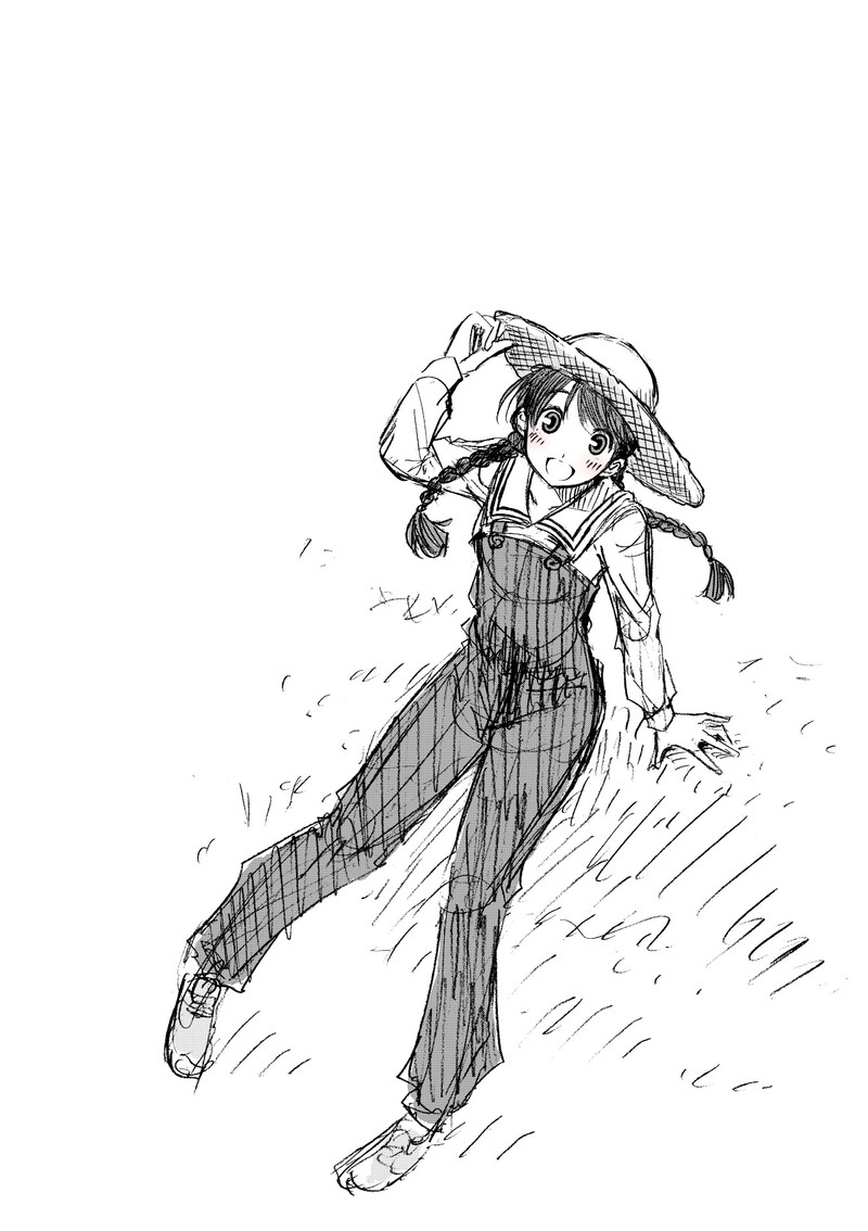 「なつぞら」コミカライズのイラスト。