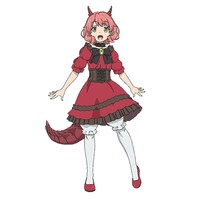 花子（CV：八木侑紀）の設定画。