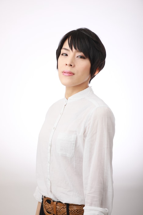 黄色ブドウ球菌役の小玉久仁子。