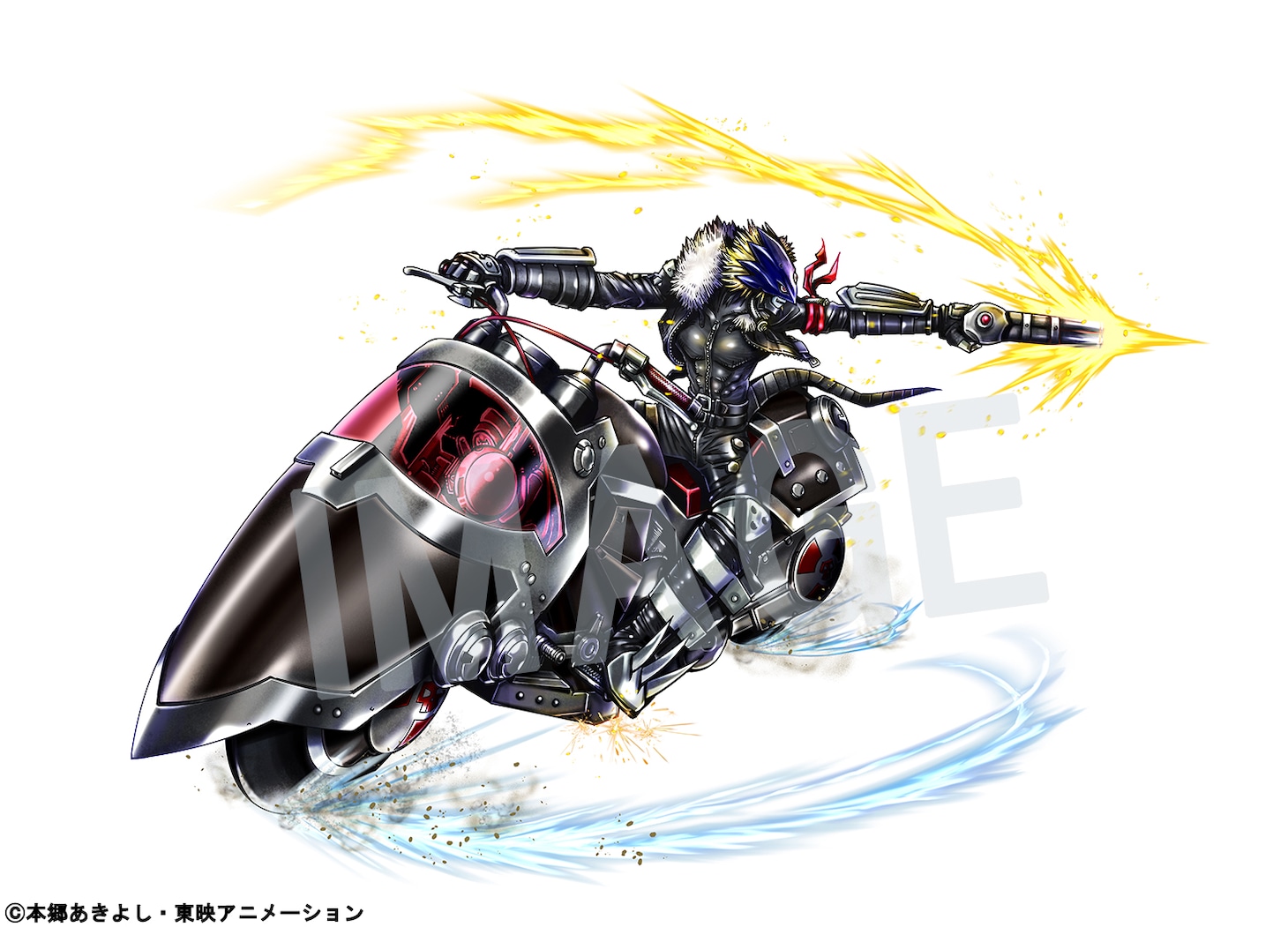 デジモンデザイナー・渡辺けんじ描き下ろしイラスト