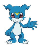 ブイモンの設定画。