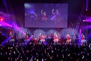 「ゾンビランドサガLIVE ～フランシュシュみんなでおらぼう！～in SAGA」の様子。