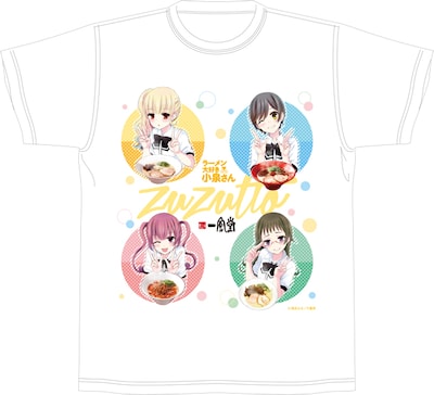 「小泉さん LOVES 一風堂 4人娘Tシャツ」