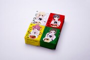 「小泉さん LOVES 一風堂 4人娘セット」のラーメン。