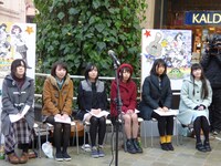 2018年1月に行われた声優オーディションの様子（YouTube版第2期）。