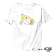 もくもくちゃんと「夏の魔物」がコラボレートしたTシャツ。