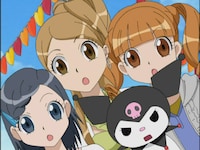 「おねがいマイメロディ ～くるくるシャッフル！～」より。(c)1976,2005,2019 SANRIO CO., LTD. サンリオ／ウィーヴ・テレビ大阪・マイメロディ製作委員会