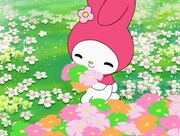 「おねがいマイメロディ」より。(c)1976,2005,2019 SANRIO CO., LTD. サンリオ／ウィーヴ・テレビ大阪・マイメロディ製作委員会