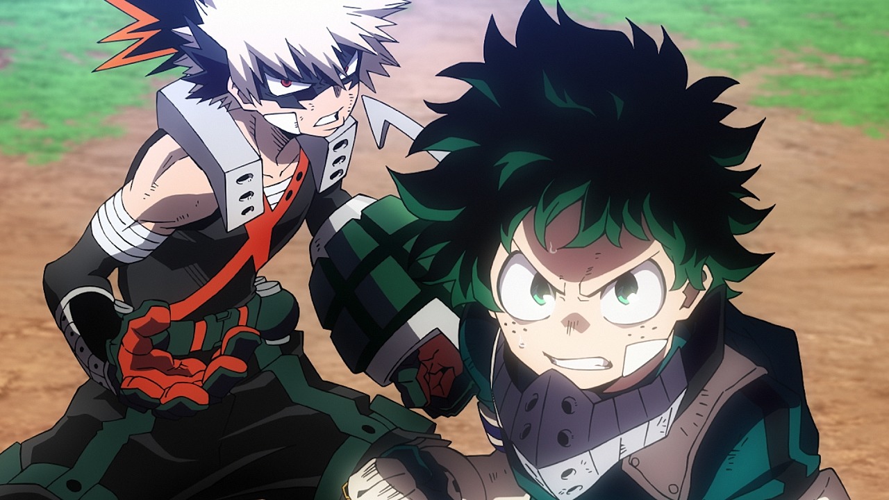 「僕のヒーローアカデミア THE MOVIE ヒーローズ：ライジング」特報映像より。