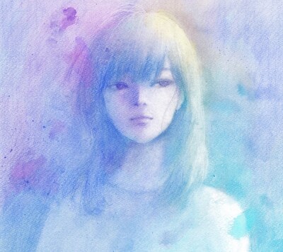 押見修造が描き下ろした、リーガルリリー「ハナヒカリ」初回生産限定盤のジャケットイラスト。