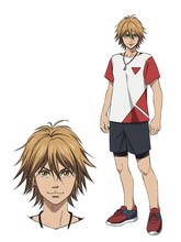 ヒロキ（CV：植田圭輔）のキャラクタービジュアル。