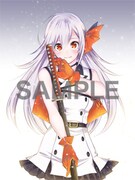 アニメイト特典のA4リバーシブルビジュアルボード。