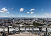 六本木ヒルズ森タワー屋上のスカイデッキ