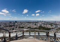 六本木ヒルズ森タワー屋上のスカイデッキ