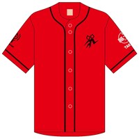「重巡タカオベースボールシャツ[赤]（オモテ）」