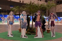 「ルルハワアイランド」エリアより。