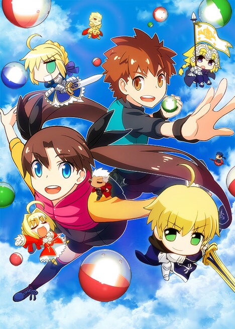 「カプセルさーばんと」ビジュアル (c)TYPE-MOON