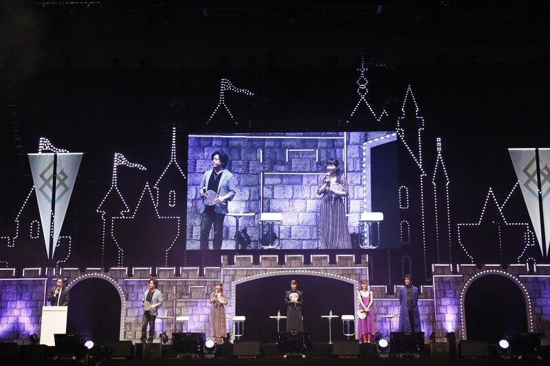 中田譲治、言峰の衣装で劇場版Fate[HF]トークショーに颯爽と登場