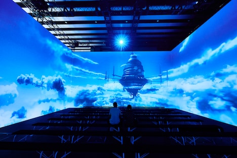 体験型展示イベント「ソードアート・オンライン -エクスクロニクル-」より。