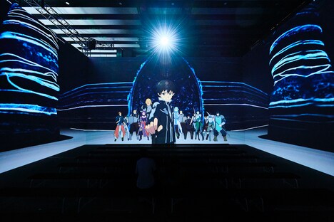体験型展示イベント「ソードアート・オンライン -エクスクロニクル-」より。