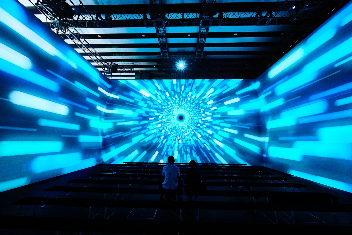 体験型展示イベント「ソードアート・オンライン -エクスクロニクル-」より。