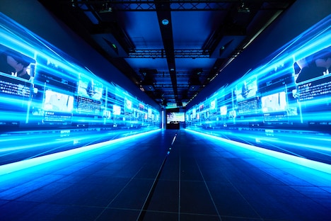 体験型展示イベント「ソードアート・オンライン -エクスクロニクル-」より。