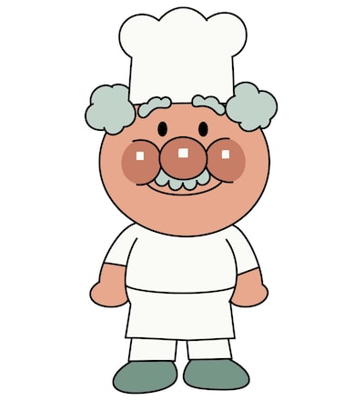 ジャムおじさん (c)やなせたかし／フレーベル館・ＴＭＳ・ＮＴＶ