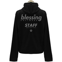 「blessing software 薄手ドライパーカー」背面