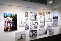 「新テニスの王子様」の展示コーナー。