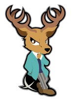 ルイのミニキャラクタ―イラスト。