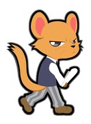 カイのミニキャラクタ―イラスト。