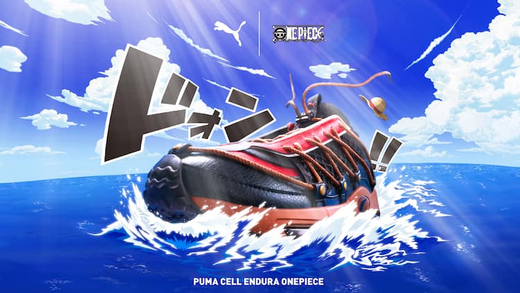 One Piece プーマ サニー号をイメージしたコラボスニーカー発売 コミックナタリー