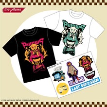 「フリクリ」とthe pillowsのコラボグッズ。