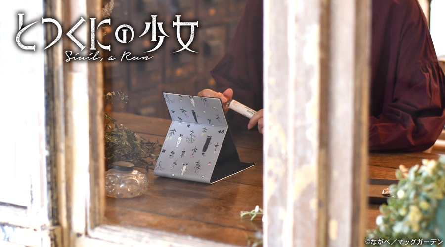 スタンドミラーのビジュアル。