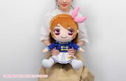 「PCクッション アイカツ！あかりちゃん」のぬいぐるみ型クッション。